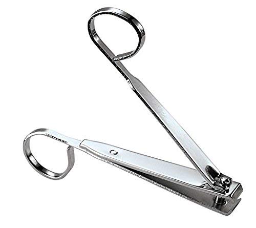 EZ Grip Nail Clipper Set – Includes Small & Large Clippers with Comfort Grip, Stainless Steel Blades for Toenails & Nails