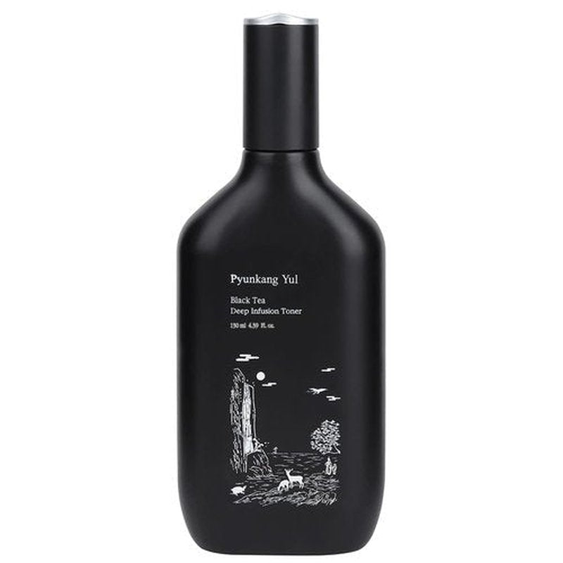 Pyunkang Yul PKY Black Tea Deep Infusion Toner for Anti-Aging, Rich Moisture Toner for Fine Line Care & Firmer Facial Skin, Zero-Irritation, Korean Skincare (4.39 Fl. Oz, 130ml)