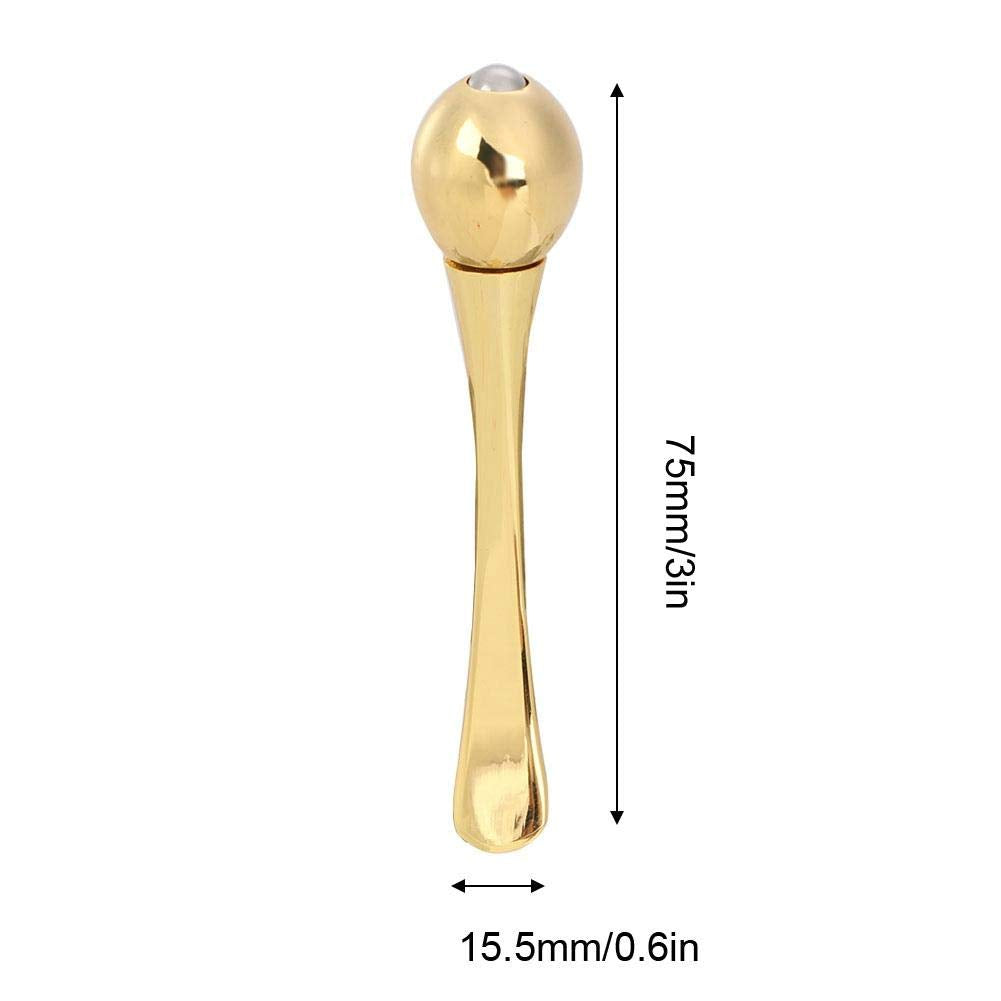 Yinhing Eye Massager Wand, Eye Cream Spoon Roller Wrinkle Remove Applicator Scoop for Anti-aging Dark Circle Reduce Puffiness and Fine Lines
