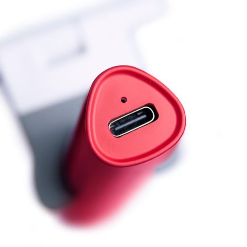 Nail Factory Xpress Pocket LED Lamp, 3W, 20/60 Second Timer, Multi-Position Base (RED)