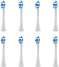 Philips Sonicare Replacement Toothbrush Heads - 8 Pack High Density Dupont Bristles for Plaque Control | White