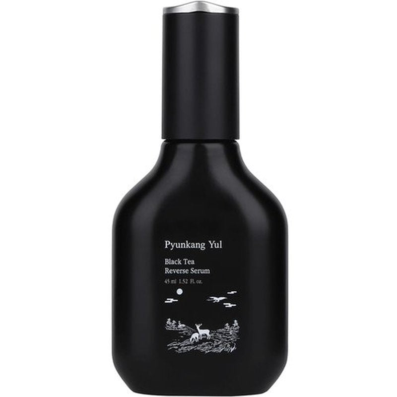 Pyunkang Yul PKY Black Tea Boosting Serum, Condensed Nutrition for Fine Line Care with Kombucha, Ginseng Fruit Extract, Zero-Irritation, Korean Skincare (1.52 Fl. Oz, 45ml)