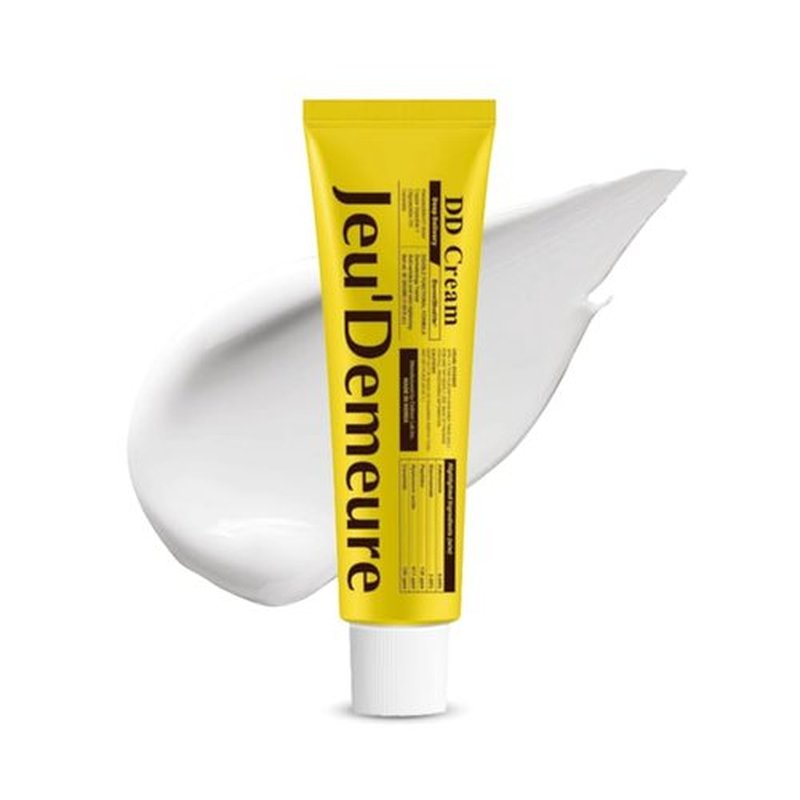 JEU'DEMEURE DermiShuttle DD Cream Deep Hydration Intensive Smoothness Face, Neck and Hand with Peptide, Ceramide, Hyaluronic Acid, Anti Aging Wrinkles Cream, Korean skincare Moisturizer (50g)