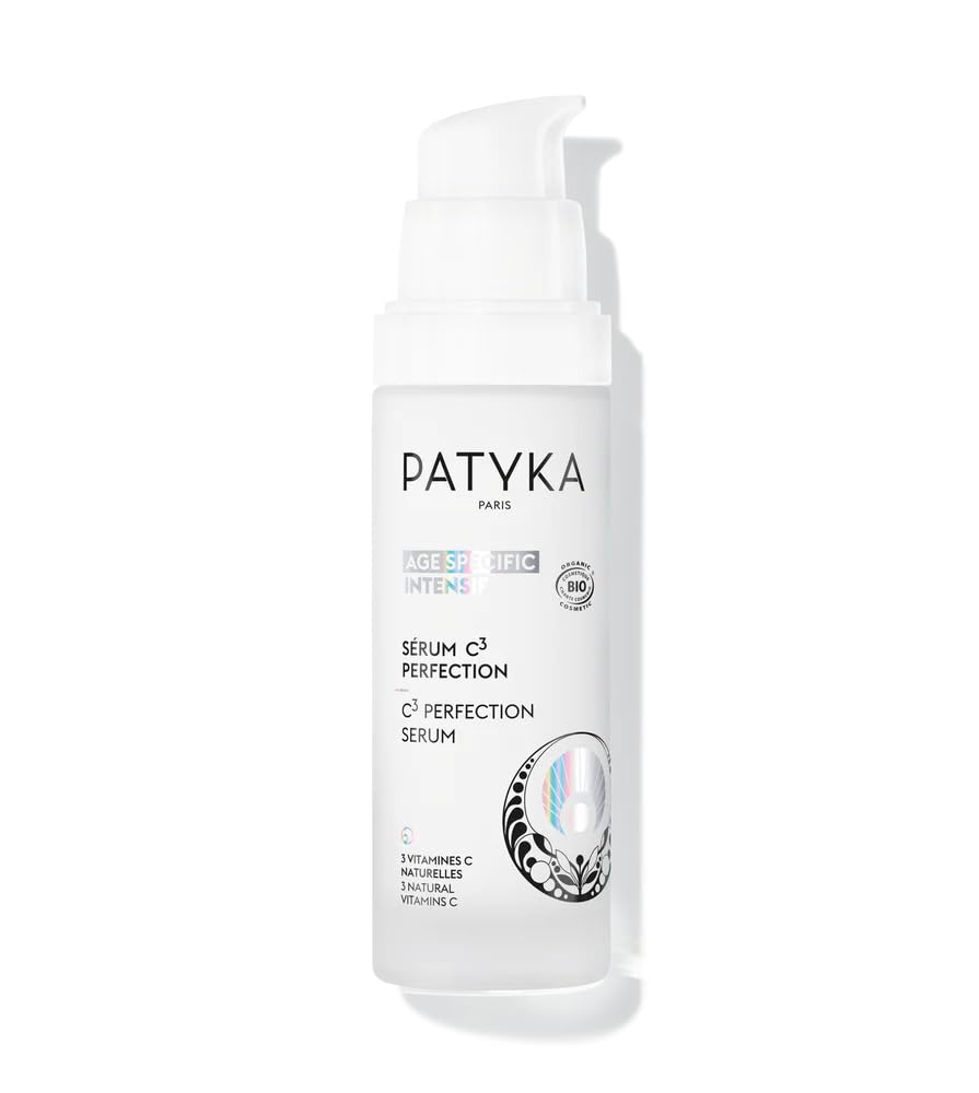 Patyka - C3 Perfection Serum | Non-Toxic, Cruelty-Free, Organic | Fights UVA & UVB while Hydrating, Smoothing + Refining (1 oz | 30 ml)