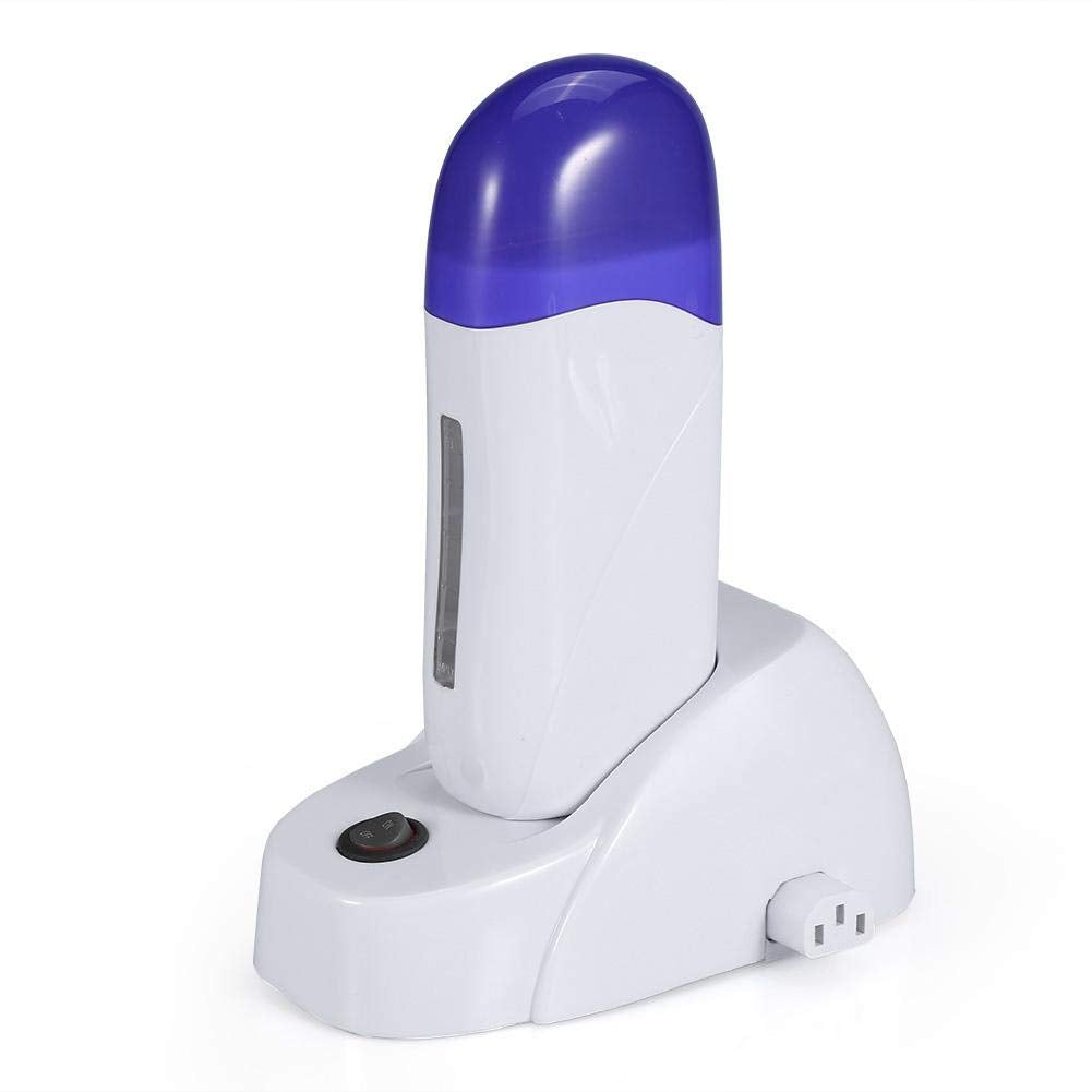 Sonew 3 Types Wax Warmer, Portable Cartridge Wax Depilatory Roller Heater, Hair Removal Machine for Body, Face, Armpits, Legs, Bikini Line, Unisex