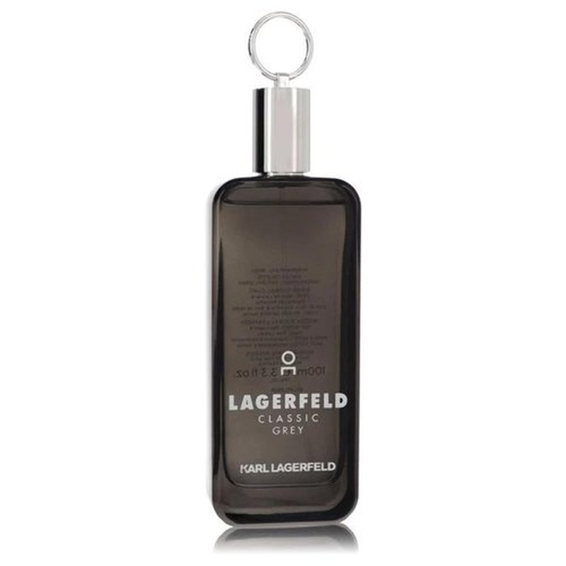 Karl Lagerfeld Grey Eau de Toilette Spray - 3.4 Oz | Elegant Fragrance for Men
