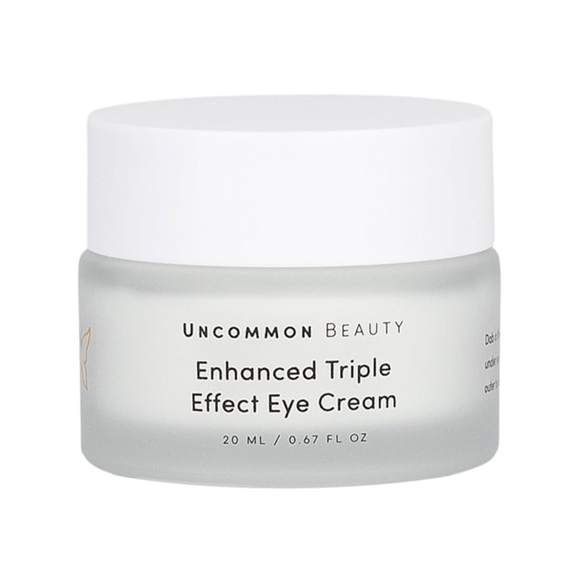 Uncommon Beauty Eye Cream - Triple Effect Anti-Aging Formula Reduces Fine Lines & Dark Circles - 0.67 FL OZ, Vegan & Cruelty-Free