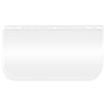 FC48AF Anti-Fog Face Shield Window Replacement Visor, Universal Hole, Polycarbonate, Clear (2pcs)
