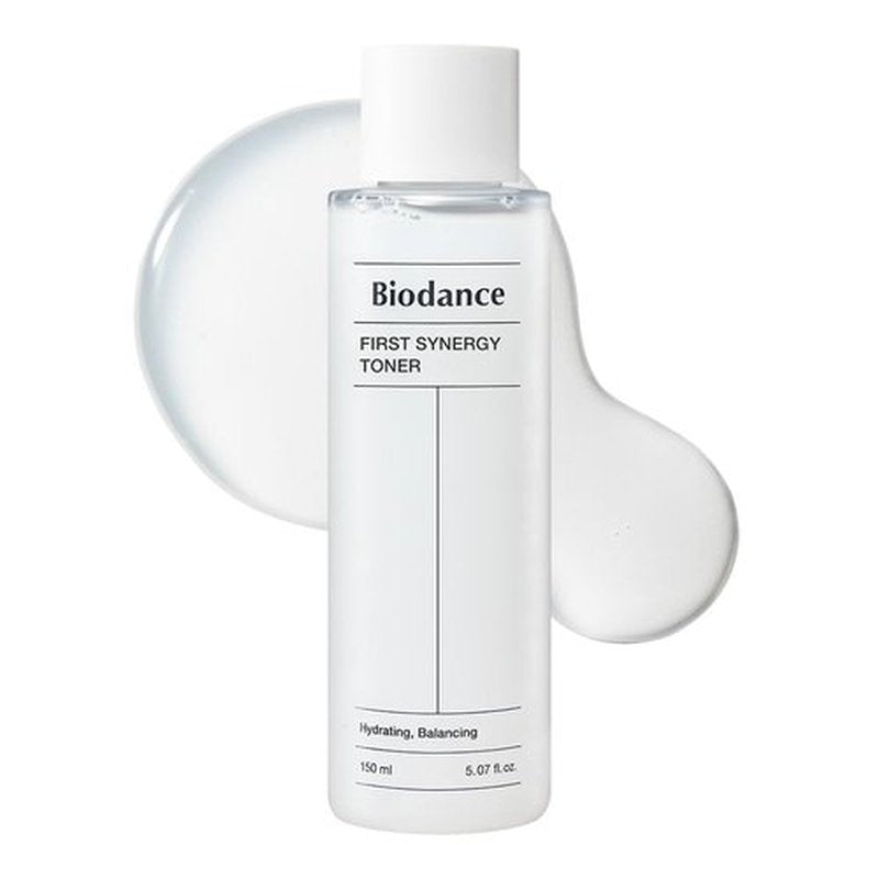 Biodance First Synergy Toner, Moisturizing, Skin Balance Facial Toner with Hyaluronic Acid, Korean Skin Care | 5.07 fl.oz,150ml