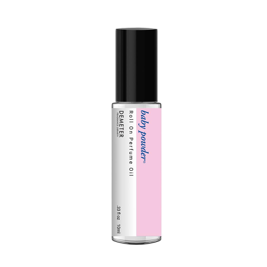 DEMETER Baby Powder Roll On Perfume Oil, 0.33 Oz, Long-Lasting