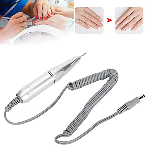Replacement Handle for Electric Nail Drill Machine, 35000rpm Nail Drill Pen Replacement Handle, Nail Polisher Grinder Handpiece Handle Electric Portable Nail Polishing Machine Replacement Handle