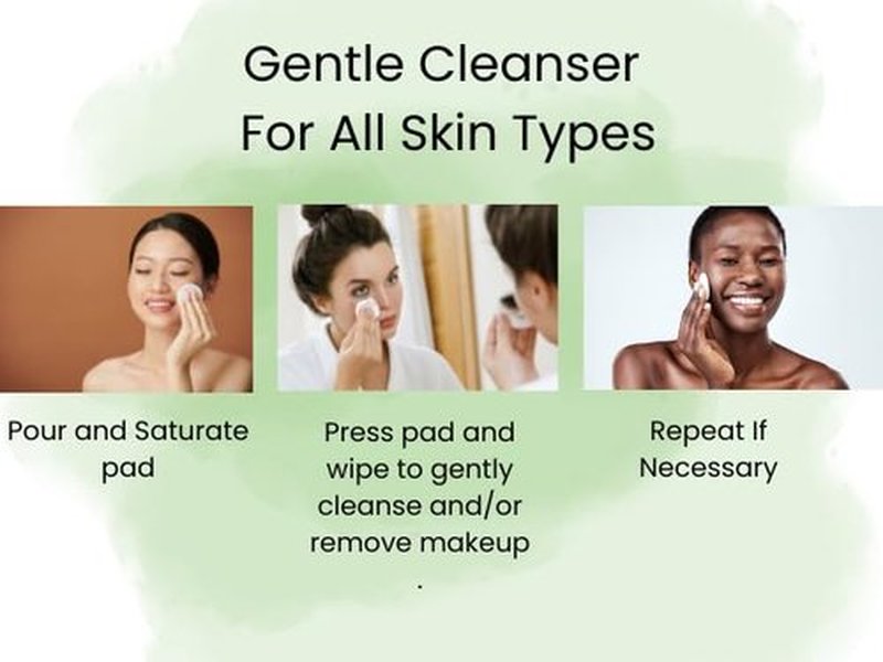 KateS Micellar Cleansing Water - Hydrating Makeup Remover with Hyaluronic Acid & Tea Tree | 16.9 Fl Oz for Sensitive Skin