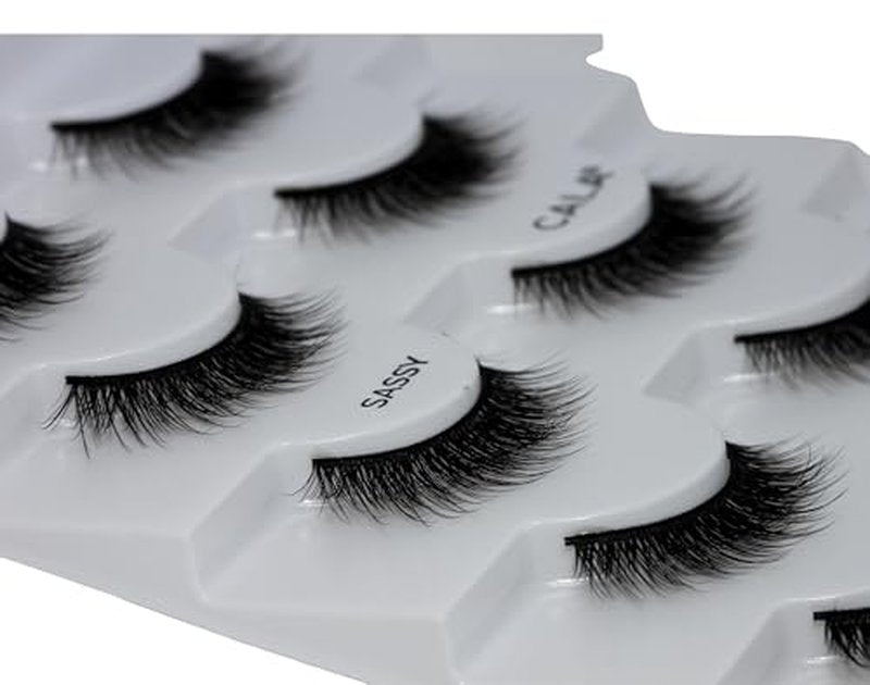 3D Faux Mink Lashes: Sassy (5 Pack)