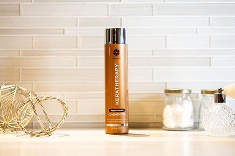 KERATHERAPY Keratin Infusion Repair Conditioner - Restore Dry, Damaged Hair with Caviar & Argan Oil | 10.1 fl. oz.