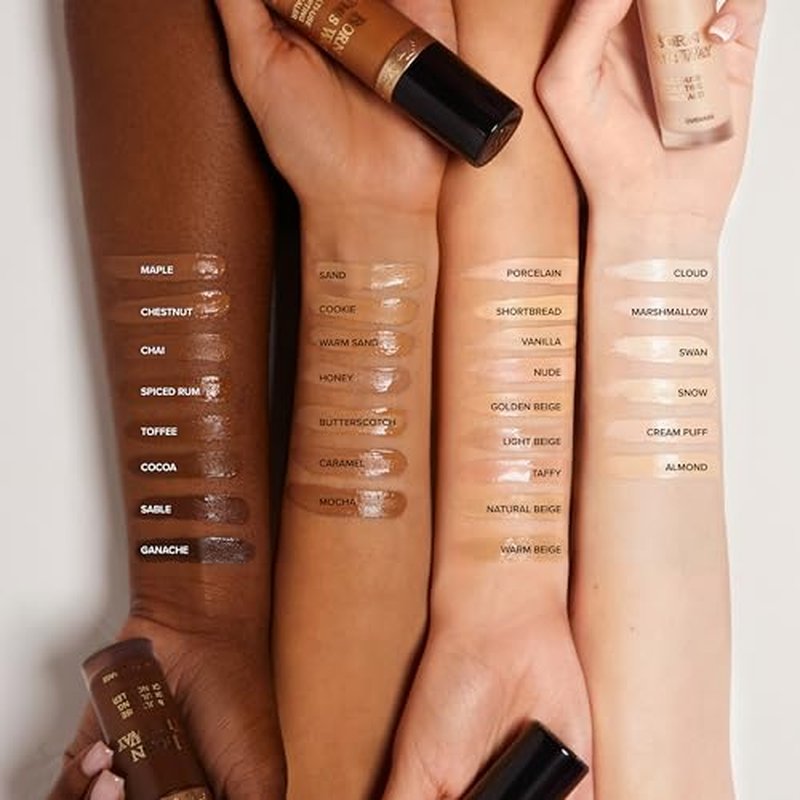 Too Faced Born This Way Super Coverage Multi-Use Concealer | Full Coverage, Non-Comedogenic, Oil Free + Long Lasting Concealer | Hyaluronic Acid + Coconut Water, 0.45 Fl Oz, Natural Beige