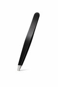 Professional Slant Tip Eyebrow Tweezers, Stainless Steel Precision Brow & Facial Hair Tweezers with Non-Slip Grip, 10 Pack (Color May Vary)