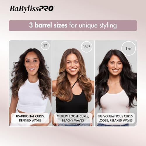 BaBylissPRO Nano Titanium 1 ¼” Extended-Barrel Curling Iron