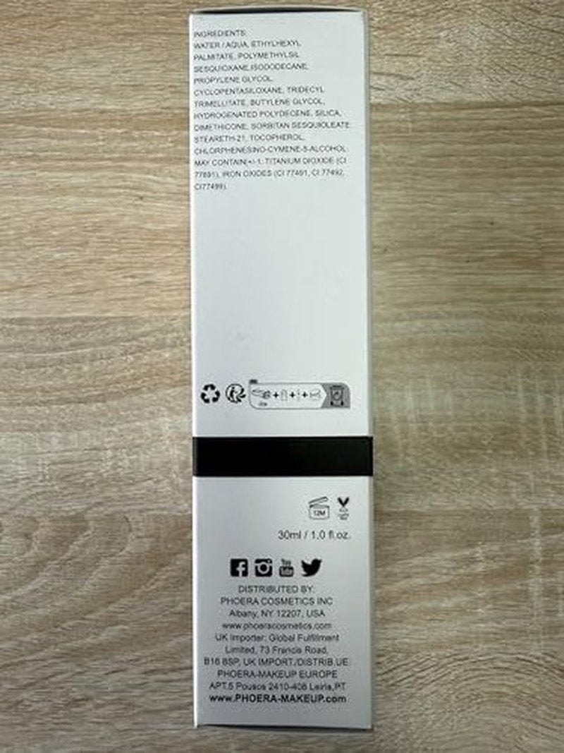 PHOERA Concealer, Lightweight, Full Coverage, Long Lasting, Corrects, Hydrates, Highlights, Matte Finish, All-Day Wear,with Concealer Brush (104#CUSTARD)