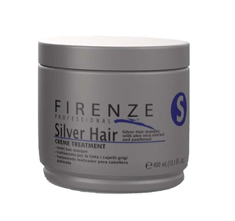 Firenze Professional Silver Hair Purple Mask Treatment 400ml (13.5 fl oz) – Sulfate, Salt & Paraben Free