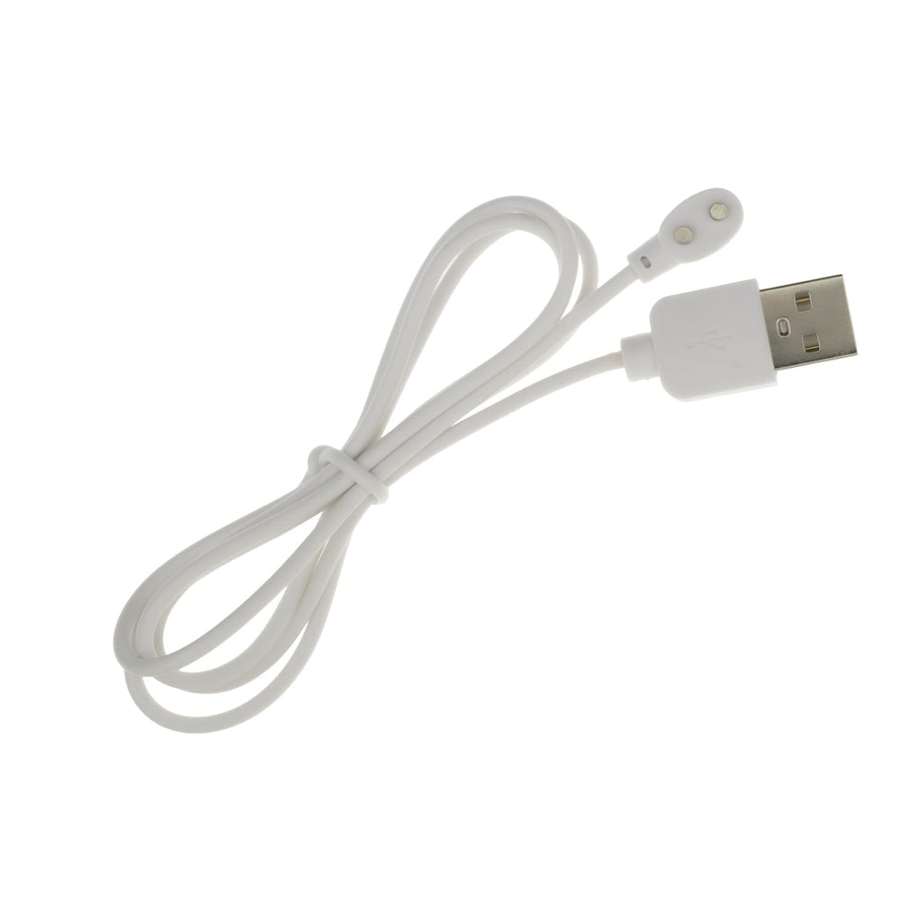 YiKaiEn 6mm Magnetic USB DC Charger Cable, 2.7ft Replacement Oval Base Charging Cord for Rechargeable Toys, Massagers, Electric Toothbrushes,Children's Watches, Dog Trainer, Facial Cleanser
