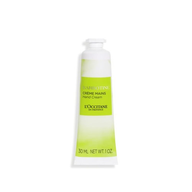L'OCCITANE Barbotine Hand Cream 30ml | Nourishes Very Dry Hands, Protects Skin, With 20% Organic Shea Butter