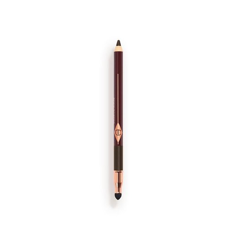 Charlotte Tilbury Rock 'N' Kohl Eyeliner Pencil - Waterproof Formula with Precision Smudger Tip | Sultry Smokey Eyes