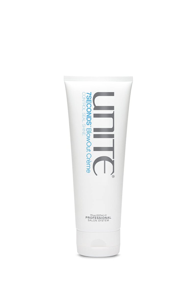 UNITE Hair – 7SECONDS BlowOut Crème – Lightweight Frizz Control & Humidity Protection – 7 Fl Oz