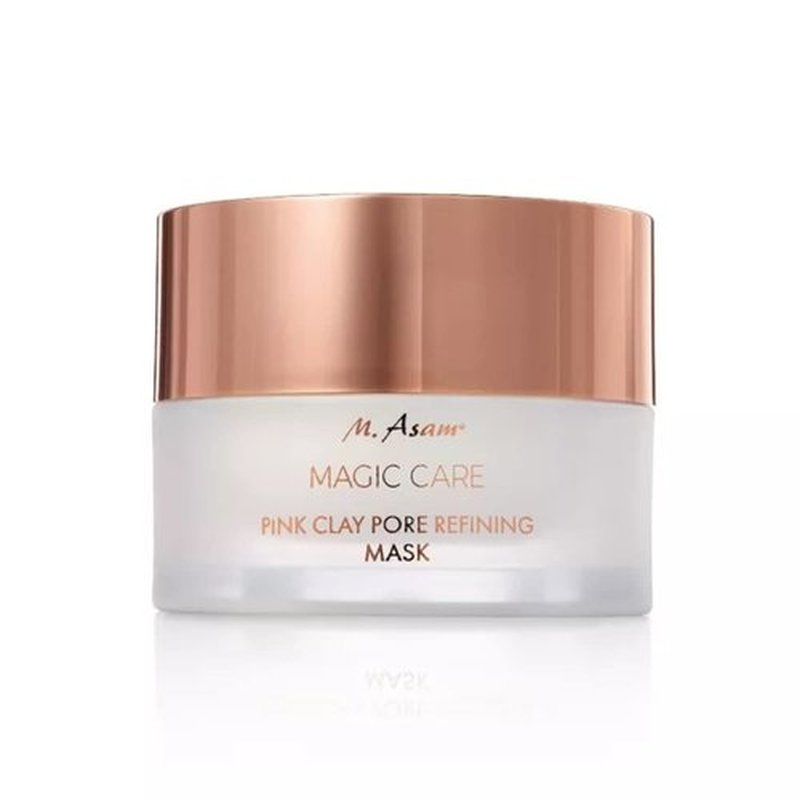 M. Asam MAGIC CARE Pink Clay Pore Refining Mask (30ml) - Face mask with high concentration of pink clay (15%), refines pores immediately & long term, facial cleansing against impurities, facial care