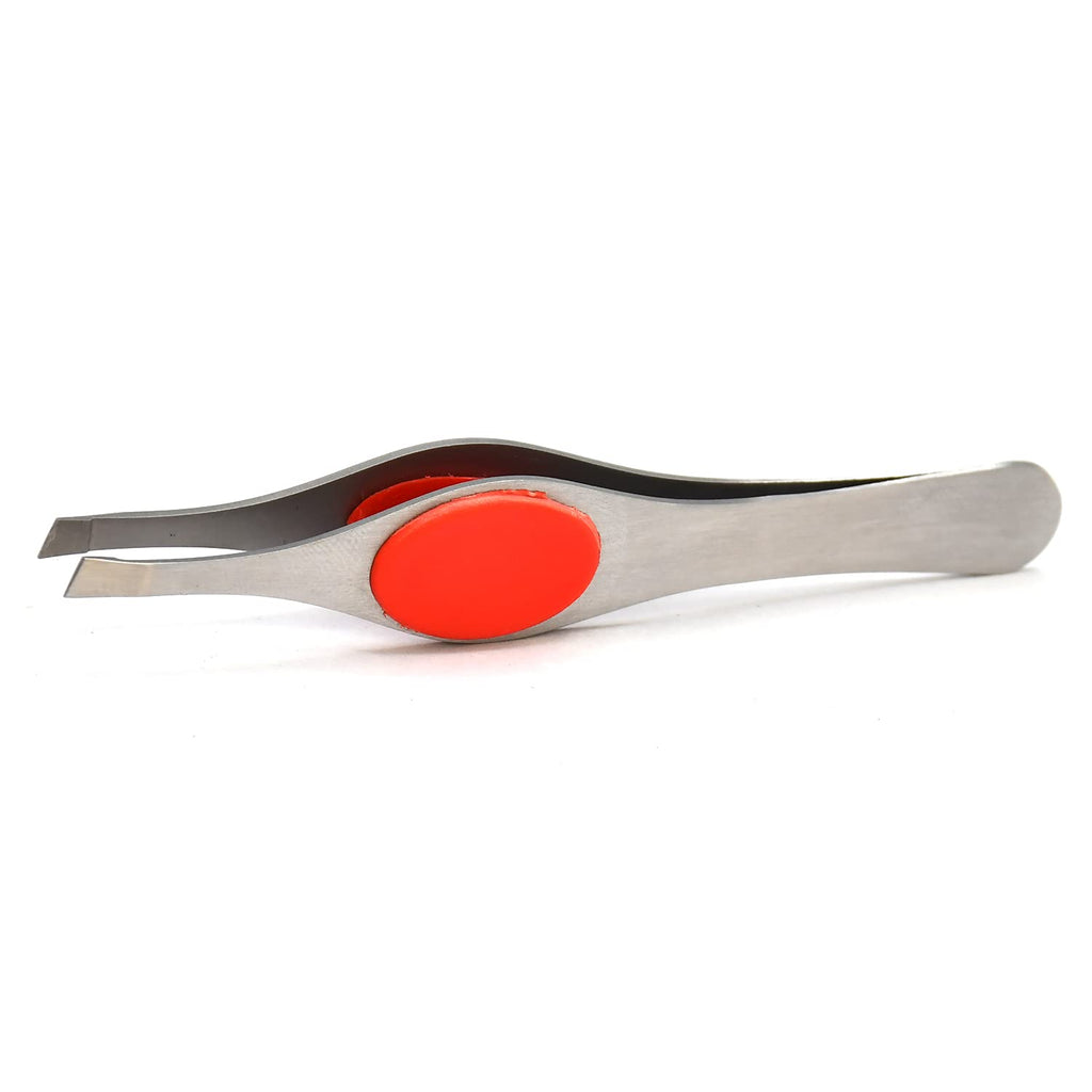 Professional Slanted GRIPPE Eyebrow Tweezers Hair Beauty Tweezer Gripped by G.S Online Store