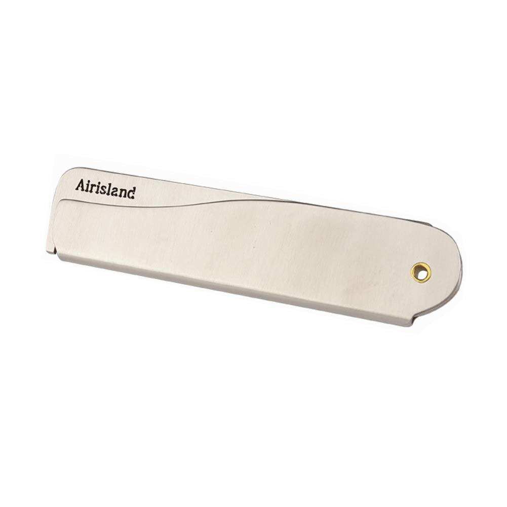 Airisland Folding Stainless Steel Bread Mustache Comb for Men