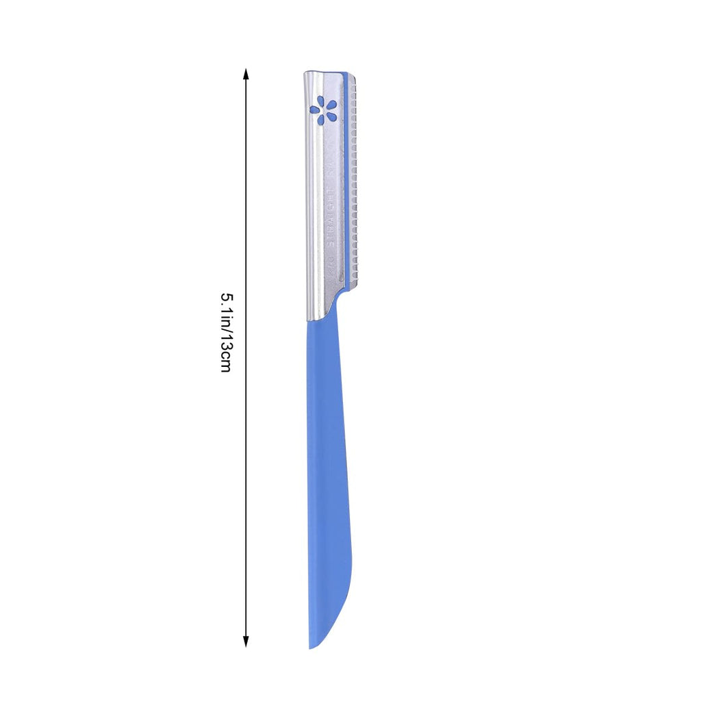 Tinksky 5pcs Eyebrow Shaper Razor Trimmer Shaver Hair Remover Set (Blue)