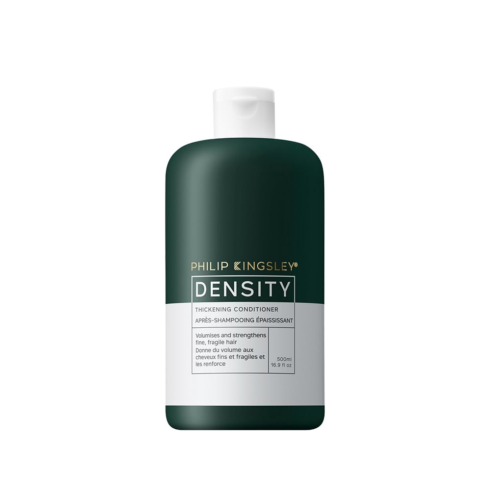 PHILIP KINGSLEY | Density Thickening Conditioner | For Fragile Hair and Hair Loss | Fine, Fragile Hair Thickener and Strengthener | Helps Volumize and Strengthen Hair | 16.9oz