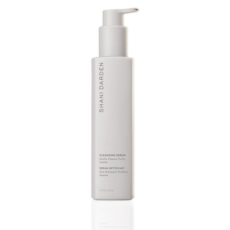 SHANI DARDEN SKIN CARE Cleansing Serum Face Wash for All Skin Types, Gentle Daily Hydrating Gel Facial Cleanser & Makeup Remover with Hyaluronic Acid & Oat Bran, Removes Excess Oil & Dirt, 4 fl oz