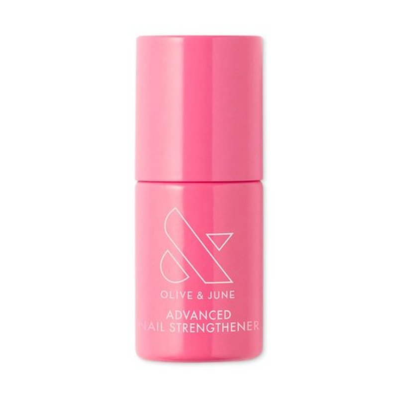 Olive & June Advanced Nail Strengthener | Powerful Treatment for Stronger, Longer Nails | Helps Prevent Chipping & Breaking | Can Be Worn Alone or Under Polish | Vegan & Cruelty-Free | 0.45 fl oz