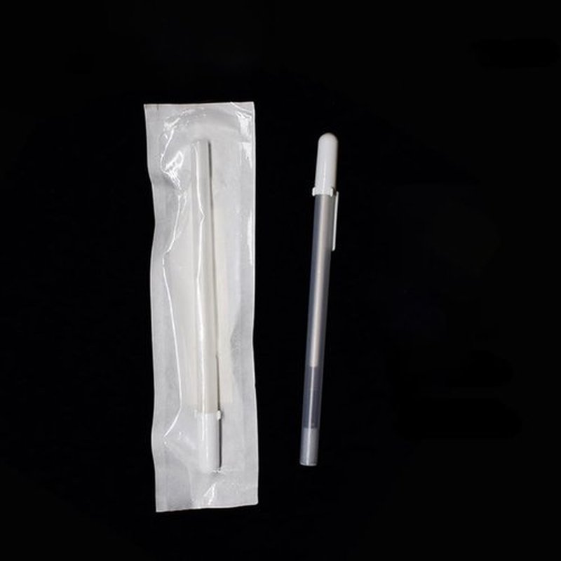 minkissy 6Pcs Eyebrow Mapping Pencil - White Eyebrow Pen White Microblading Markers for Skin Makeup Position Mapping Mark Tools Brow ()