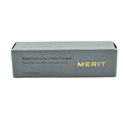 MERIT Shade Slick Gelée - Sheer Tinted Lip Oil for Hydration & Shine | Les Deux Color