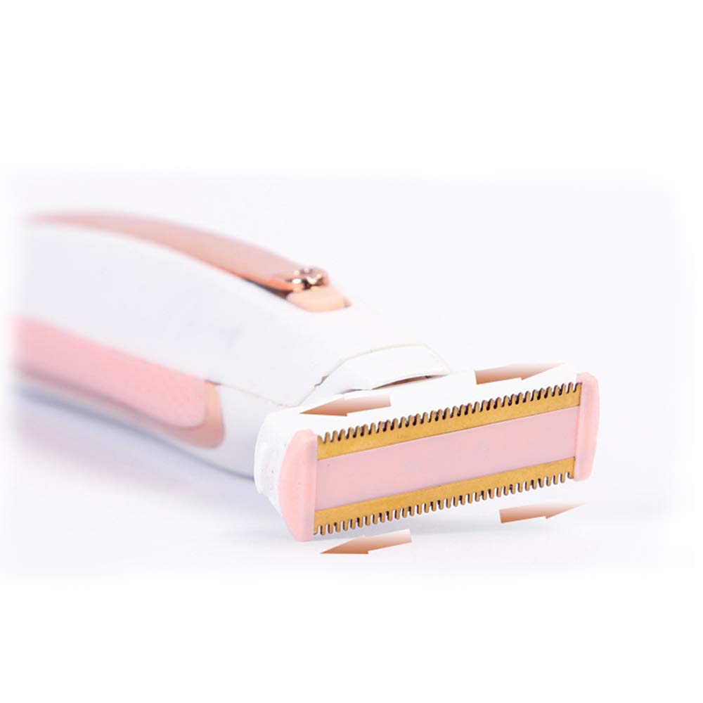 6PCS Ladies Shaver Replacement Head for Finishing Touch Flawless Body Rechargeable Women Hair Removal Shaver Bikini Trimmer Shaver Head with a Cleaning Brush(Shaver Head 6PCS + Brush)