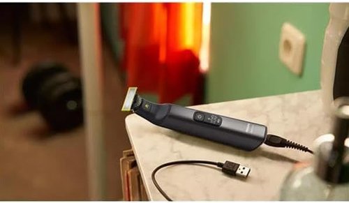 Philips OneBlade Pro 360 QP6552/15 - Versatile Beard & Body Trimmer for Precision Grooming