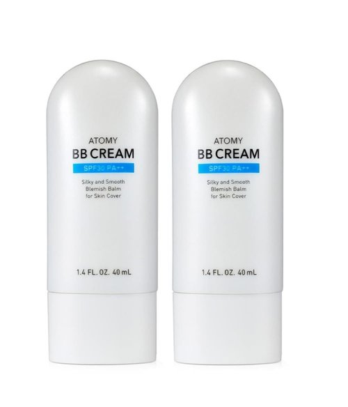A.t.o.m.y BB Cream SPF 30 PA++ – Radiant Coverage with Hydrating & Anti-Aging Benefits | Lightweight Korean Beauty Balm (1.35 fl oz) x 2pcs