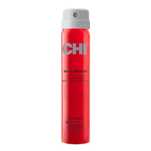 CHI Infra Texture Dual Hair Spray - Shine, Movement & Texture for All Hair Types | Sulfate & Paraben-Free, 2.6 Oz