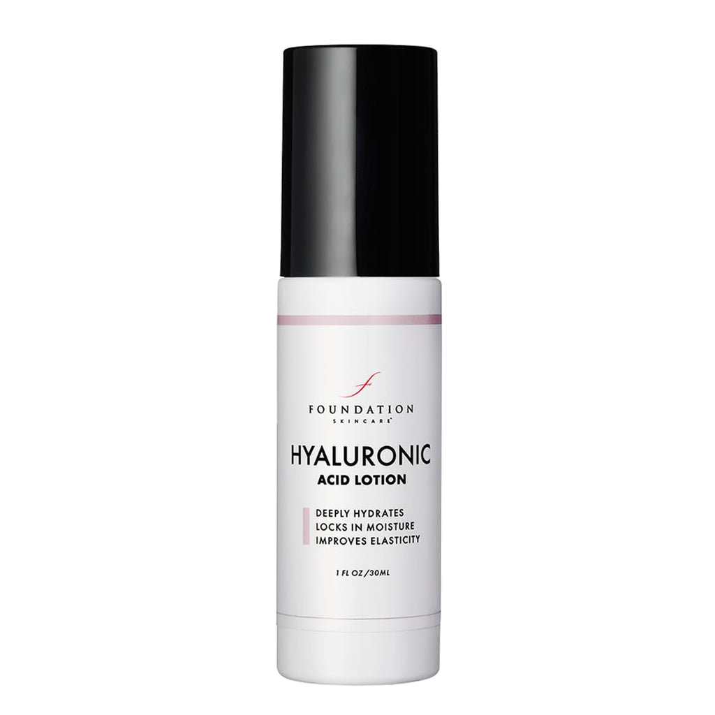 Foundation Skincare Hyaluronic Acid Moisturizer - Hydrating Face lotion for women, Formulated with Green Tea and Chamomile - 1 Fl Oz