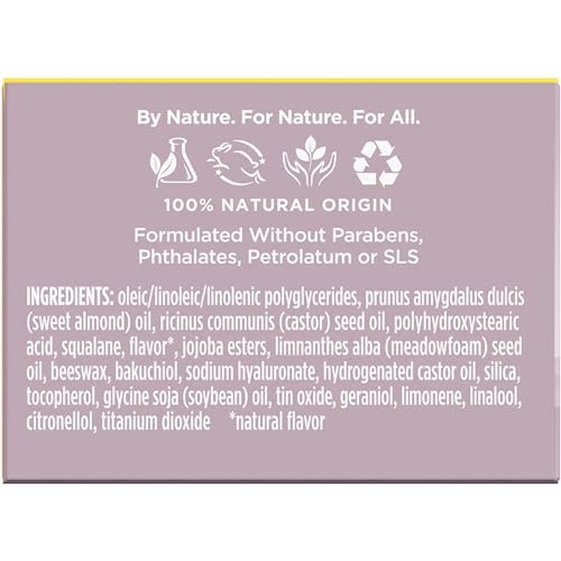 Burt’s Bees Lavender Vanilla Lip Sleeping Mask, With Hyaluronic Acid and Squalane Moisturizer To Instantly Hydrate Lips, Overnight Mask and Treatment, 0.45 oz.