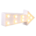 Uonlytech 3D Arrow Sign Light, Right Arrow Night Lighted Arrow Marquee Corridor Light Wall Decor for Bedroom Christmas Birthday Party