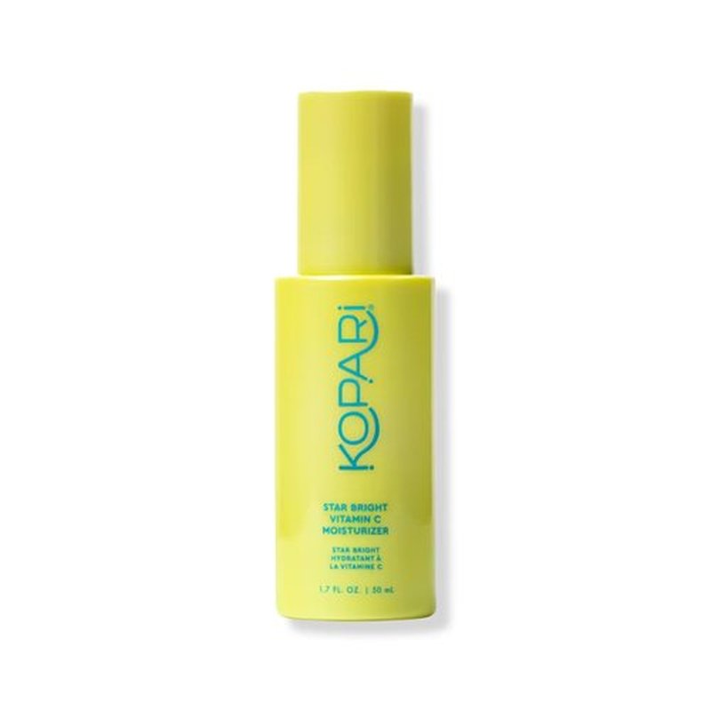 Kopari Star Bright Vitamin C Moisturizer with Starfruit & Niacinamide, Lightweight Formula Melts Into Skin, Brighten & Even Complexion, 1.7oz