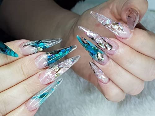 Legacy Nails Professional Crystal Clear Acrylic Powder, Net Wt. 1 lbs. / 16oz. - Mix With Glitter, Pigment and Create Custom Acrylic Nail Extension Colors