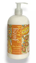 Greenwich Bay JUICY PEACH Scented Lotion with Shea Butter - Luxury Spa Botanical Collection - Beautiful Packaging - 16 Ounce Bottle
