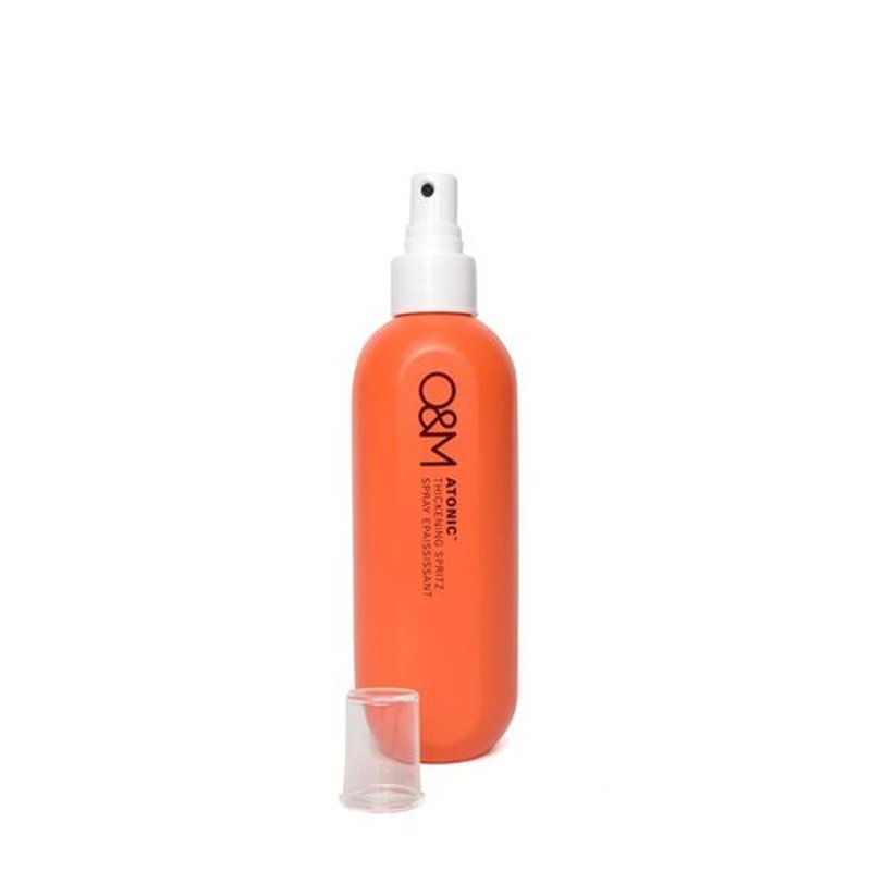 O&M Atonic Thickening Spray - Volumizing Texture & Heat Protectant Hair Spray, 250ml | Non-Toxic & Vegan