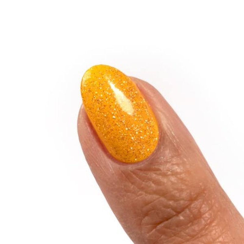 Orly Nail Polish 'Just an Illusion' | Gold Holographic Glitter Topper Nail Lacquer from POP Lacquer Collection | 0.6fl oz