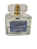 Sapphire Eau de Parfum for Women - 3.4 Fl Oz | Invigorating Notes of Peach, Rosewater & Musk