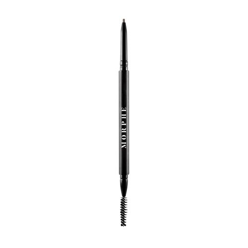 Morphe Micro Dual Eyebrow Pencil - Ultra-Precise Dual-Ended Brow Tool - Long-Lasting, Smooth Formula - Java (0.003 oz)